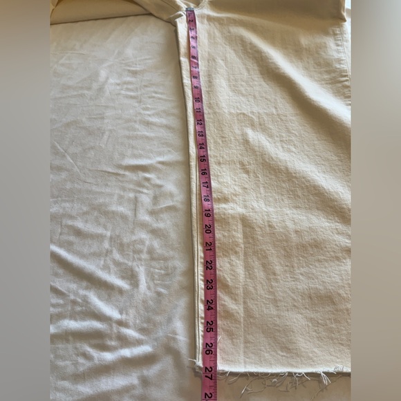 Madewell Women's The Perfect Vintage Wide-Leg Crop Jean Vintage Canvas 31 - Picture 14 of 14